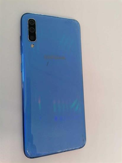 ein blaues Handy